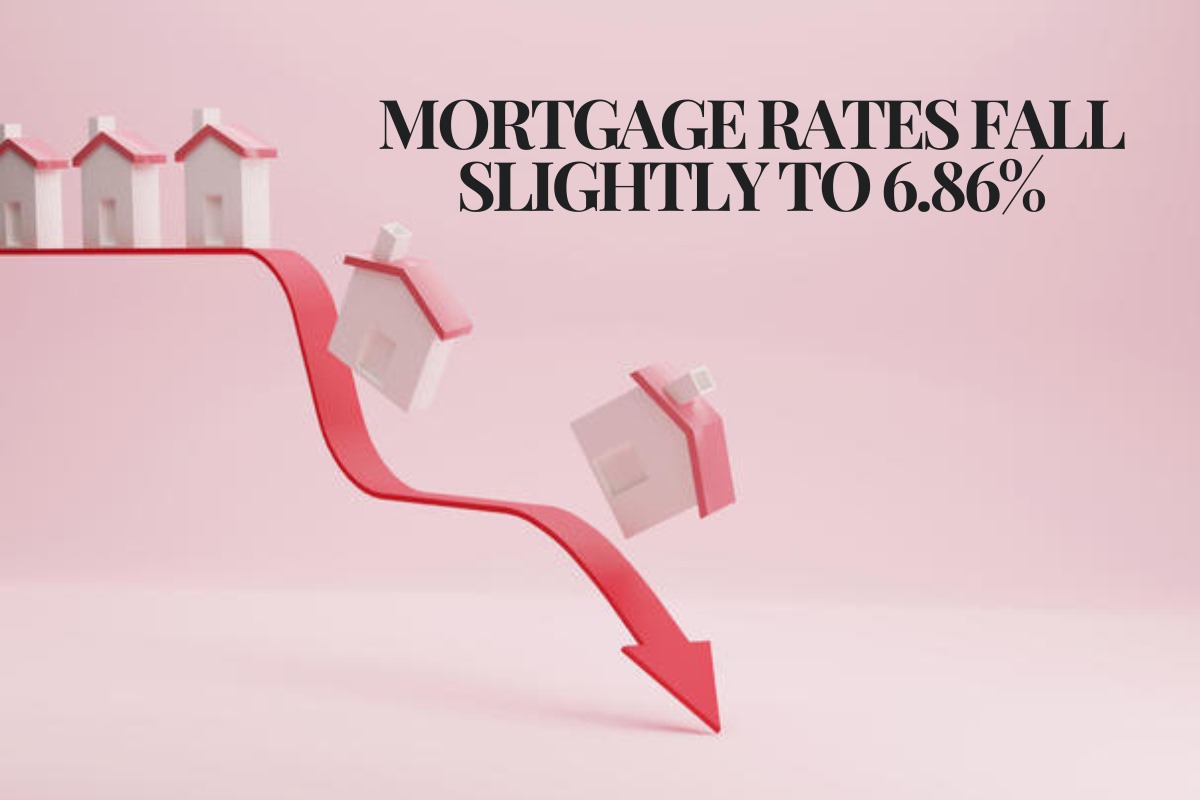 Mortgage rates fall slightly to 6.86%